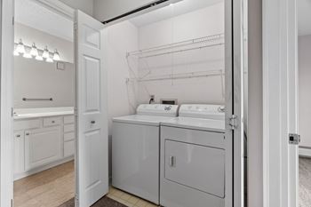 Full size washer and dryer